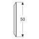 Geberit Lichtspiegel Option Round d= 50cm, direkte-/indirekte Beleuchtung