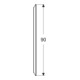 Geberit Lichtspiegel Option Round d= 90cm, direkte-/indirekte Beleuchtung