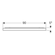 Geberit Lichtspiegel Xeno2 90x71x5,5cm, LED, 230 V, 50 Hz, 72,7 W-4