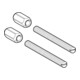 Geberit matériel de fixation pour WC mural EFF3 rallonge-3
