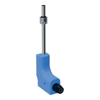 Geberit Metallrohr-Bogen PushFit d 16mm, 90G, m A.-Vsb z EK, Ms/Kupfer