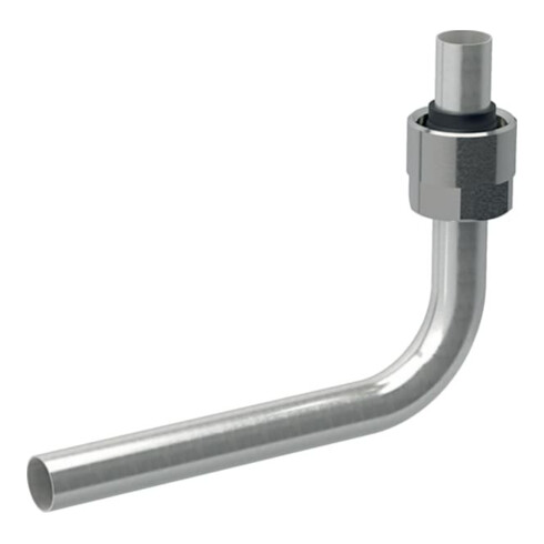 Geberit Metallrohr-Passbogen 15mm, 90G, A.-Vsb z Eurok. G 3/4, Cu