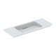 Geberit Meuble-lavabo One 105x40 cm, sans trop-plein, avec robinetterie K-Tec/blanc-1