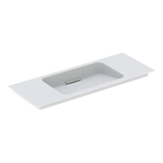 Geberit Meuble lavabo One 105x40 cm, sans trop-plein, suspendu, blanc K-Tect/Bl vc