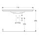 Geberit Meuble lavabo One 120 cm, H I P avec mitigeur, sans trop-plein, blanc K-Tect/blanc