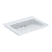 Geberit Meuble-lavabo One 60 cm, sans robinet + trop-plein, blanc K-Tect/Bl