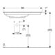 Geberit Meuble lavabo One 90x47,5 cm, sans trop-plein, blanc K-Tec/Bl, robinet gauche