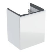 Geberit Meuble sous lavabo Acanto 1 La., L 45 cm, blanc brillant / blanc laqué / blanc mat-1