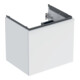Geberit Meuble sous-lavabo Acanto 1 porte, 1 tiroir en I, L 60 cm, blanc mat-1