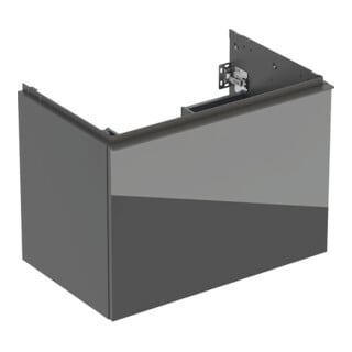 Geberit Meuble sous lavabo Acanto 1 porte, 1 tiroir en I, L 74 cm, H/P/L