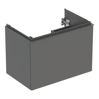 Geberit Meuble sous lavabo Acanto 1 porte, 1 tiroir en I, L 74 cm, la. ma / la. ma