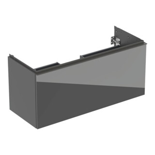 Geberit Meuble sous lavabo Acanto 1 porte, 1 tiroir I, L 119 cm, H/P/G