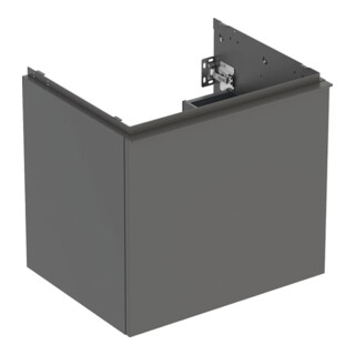 Geberit Meuble sous lavabo Acanto 1 porte, 1 tiroir I, L 60 cm, la. ma / la. ma