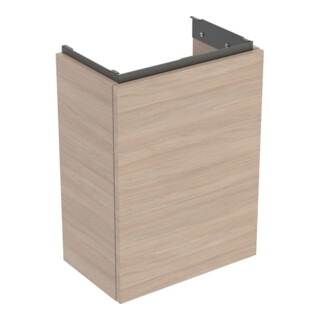 Geberit Meuble sous lavabo Acanto 1 porte, L 40 cm, chêne / lava mat