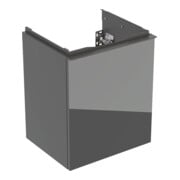 Geberit Meuble sous lavabo Acanto 1 porte, L 45 cm, la. ma / la. gl / la. ma-1