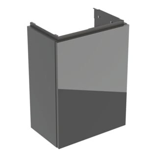 Geberit Meuble sous-lavabo Acanto 1 tiroir, L. 40 cm, la. ma / la. gl / la. ma
