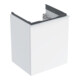 Geberit Meuble sous lavabo Acanto 1 tiroir, L. 45 cm, blanc brillant / blanc mat-1