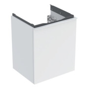Geberit Meuble sous lavabo Acanto 1 tiroir, L 45 cm, blanc mat / blanc mat-1