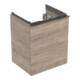 Geberit Meuble sous lavabo Acanto 1 tiroir, L 45 cm, noyer / lave mat-1