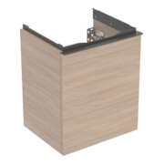 Geberit Meuble sous lavabo Acanto 1 tiroir, Larg. 45 cm, chêne / lava mat-1