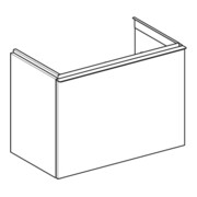 Geberit Meuble sous-lavabo Acanto, L. 74 cm, blanc brillant / blanc mat-2