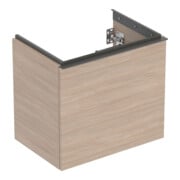 Geberit Meuble sous lavabo Acanto, larg. 60 cm, chêne / lave mat