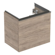 Geberit Meuble sous-lavabo Acanto, larg. 60 cm, noyer / lava mat