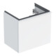 Geberit Meuble sous lavabo Acanto, largeur 60 cm, blanc brillant / blanc mat-1