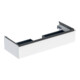Geberit Meuble sous lavabo iCon 118,4x24,7x47,6 cm, blanc/laqué brillant/Gr. vc-1