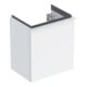 Geberit Meuble sous lavabo iCon 37x41,5x27,9 cm, 1 porte, à droite, blanc/laminé brillant-1