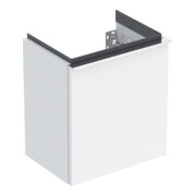 Geberit Meuble sous lavabo iCon 37x41,5x27,9 cm, 1 tiroir, à droite, blanc/lavande hg/Gr. vc-1