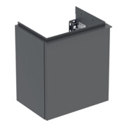 Geberit Meuble sous-lavabo iCon 37x41,5x27,9 cm, 1 tiroir, à droite, laqué mat/laqué brillant-1