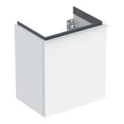 Geberit Meuble sous lavabo iCon 37x41,5x27,9 cm, 1 tiroir, à gauche, blanc/laqué brillant-1