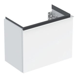 Geberit Meuble sous-lavabo iCon 52x41,5x30,7 cm, 1 tiroir, blanc/laqué