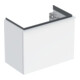 Geberit Meuble sous lavabo iCon 52x41,5x30,7 cm, 1 tiroir, blanc laqué brillant-1