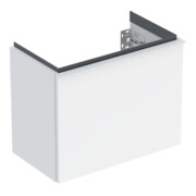 Geberit Meuble sous lavabo iCon 52x41,5x30,7 cm, 1 tiroir, blanc laqué brillant-1