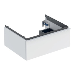 Geberit Meuble sous-lavabo iCon 59,2x24,7x47,6 cm, blanc mat