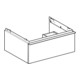 Geberit Meuble sous-lavabo iCon 59,2x24,7x47,6 cm, blanc mat