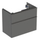 Geberit Meuble sous lavabo iCon 74x61,5x41,6cm, 2 tiroirs, laqué mat-1