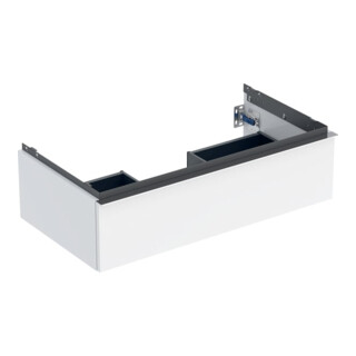 Geberit Meuble sous-lavabo iCon 88,8x24,7x47,6 cm, blanc/laqué brillant/Gr. vc
