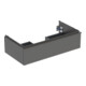 Geberit Meuble sous lavabo iCon 88,8x24,7x47,6 cm, lava mat/lava mat-1