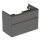 Geberit Meuble sous-lavabo iCon 88,8x61,5x47,6 cm, 2 tiroirs, la. m/la. ma-1