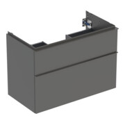 Geberit Meuble sous-lavabo iCon 88,8x61,5x47,6 cm, 2 tiroirs, la. m/la. ma