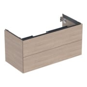 Geberit Meuble sous-lavabo One 103,6x50,4x47 cm, chêne/bois Mela, 2 L