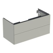 Geberit Meuble sous lavabo One 103,6x50,4x47 cm, greige/laqué m, 2 L