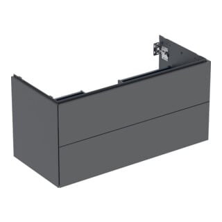 Geberit Meuble sous lavabo One 103,6x50,4x47 cm, lava/laqué m, 2 L