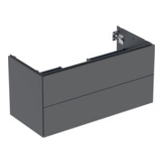 Geberit Meuble sous lavabo One 103,6x50,4x47 cm, lava/laqué m, 2 L