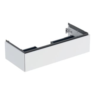 Geberit Meuble sous lavabo One 103,6x50,4x47cm, blanc/laqué, 1 tiroir