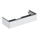 Geberit Meuble sous lavabo One 118,4x50,4x47 cm, blanc/laqué, 1 tiroir-1