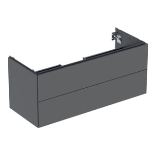 Geberit Meuble sous-lavabo One 118,4x50,4x47 cm, lava/laqué m, 2 L